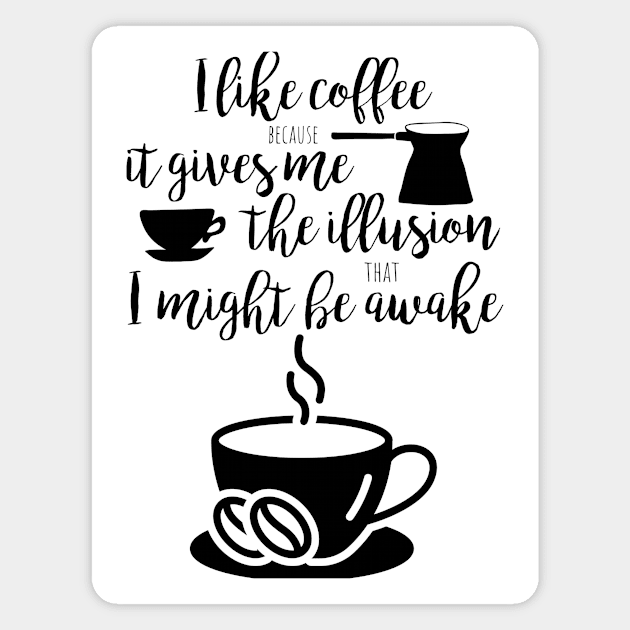 I need Coffee ASAP Magnet by Statement-Designs